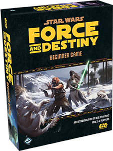 sw-ffg-b-fd - The Beginner game for Force and Destiny Star Wars RPG by Fantasy Flight Games