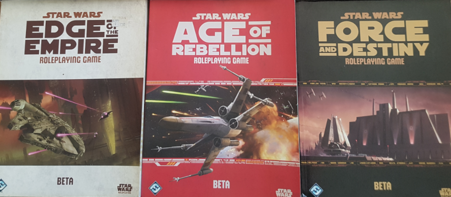 The Beta Rules for Star
Wars RPG by Fantasy Flight Games