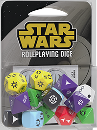 New dice for the Fantasy Flight Games Star Wars RPG