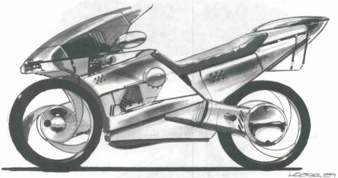 Sports Bike - Yamaha Rapier